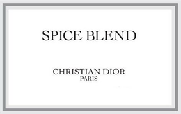 SPICE BLEND CHRISTIAN DIOR PARIS