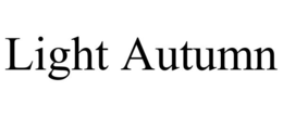 LIGHT AUTUMN