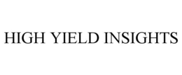 HIGH YIELD INSIGHTS