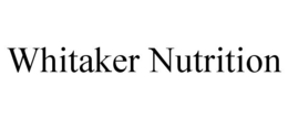 WHITAKER NUTRITION