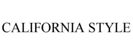 CALIFORNIA STYLE