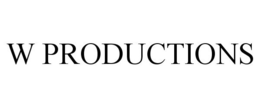 W PRODUCTIONS