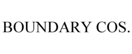 BOUNDARY COS.