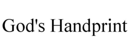 GOD'S HANDPRINT