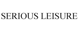 SERIOUS LEISURE