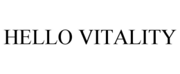HELLO VITALITY