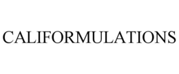 CALIFORMULATIONS