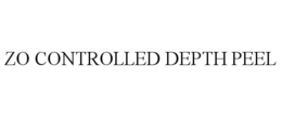 ZO CONTROLLED DEPTH PEEL