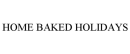 HOME BAKED HOLIDAYS