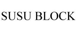 SUSU BLOCK