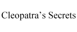 CLEOPATRA'S SECRETS