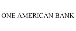 ONE AMERICAN BANK