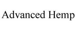 ADVANCED HEMP