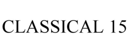 CLASSICAL 15