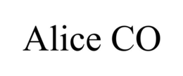 ALICE CO