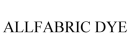 ALLFABRIC DYE
