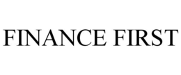 FINANCE FIRST