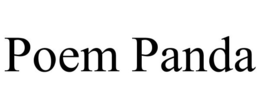 POEM PANDA