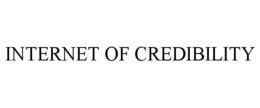 INTERNET OF CREDIBILITY