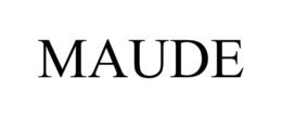 MAUDE