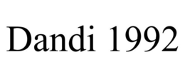 DANDI 1992
