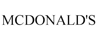 MCDONALD'S