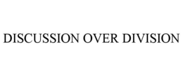 DISCUSSION OVER DIVISION