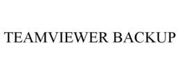 TEAMVIEWER BACKUP