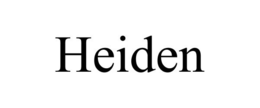 HEIDEN