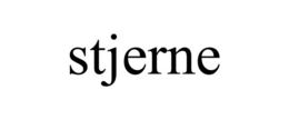 STJERNE