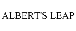 ALBERT'S LEAP