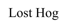 LOST HOG