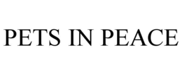 PETS IN PEACE