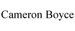 CAMERON BOYCE