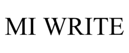 MI WRITE