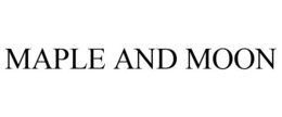 MAPLE AND MOON