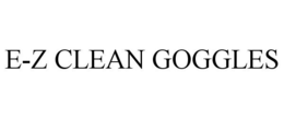 E-Z CLEAN GOGGLES