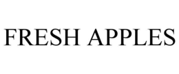 FRESH APPLES