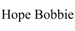 HOPE BOBBIE