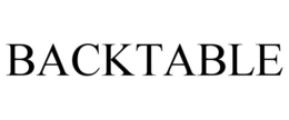 BACKTABLE