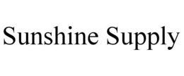 SUNSHINE SUPPLY