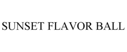 SUNSET FLAVOR BALL