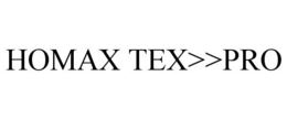 HOMAX TEX>>PRO