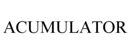 ACUMULATOR