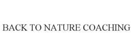 BACK TO NATURE COACHING