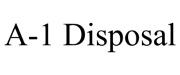 A-1 DISPOSAL