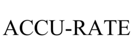ACCU-RATE