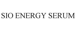 SIO ENERGY SERUM