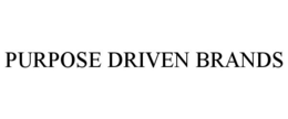 PURPOSE DRIVEN BRANDS