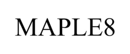 MAPLE8